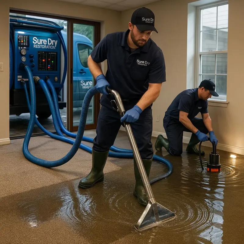 Water Extraction and Removal process in Maple Shade, NJ